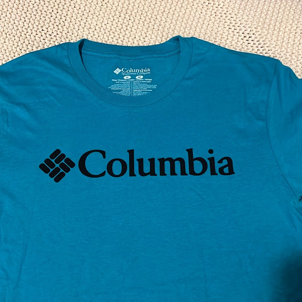 Men’s Columbia short sleeve top never worn